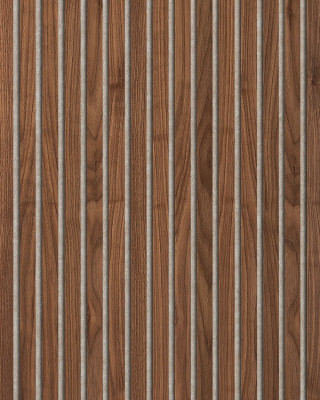 WOOD ON WALL AKUSTIKPANEL VALNÖT  - OLJAD hos Reptilaudio.se