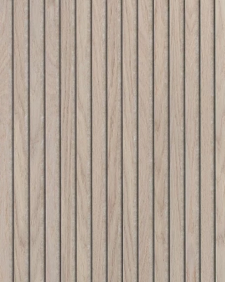 WOOD ON WALL AKUSTIKPANEL EK - VITLACKAD hos Reptilaudio.se