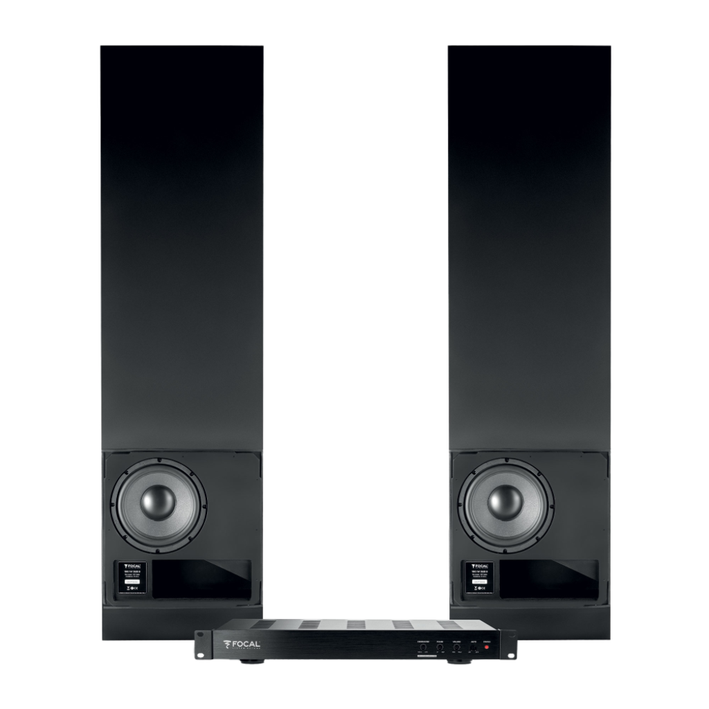 FOCAL 2x100 IWSUB8 + 1xAMP hos Reptilaudio.se