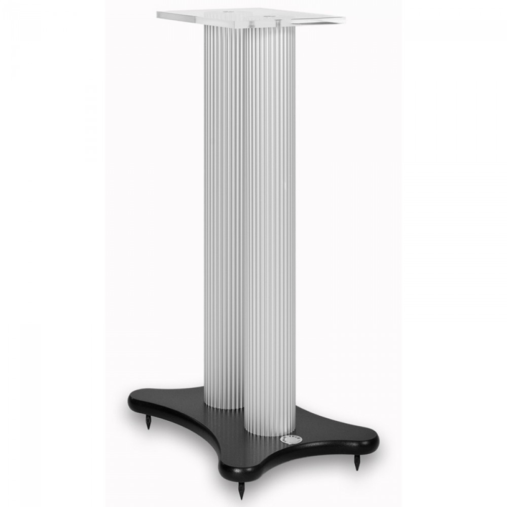 SOLID TECH Loudspeaker Stand Model 3 SOLID TECH Loudspeaker Stand Model 3 Svart bottenplatta med silver eloxerade ben - Höjd 620mm