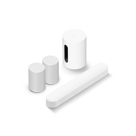 Beam + Sub Mini + två Era 100 Vit